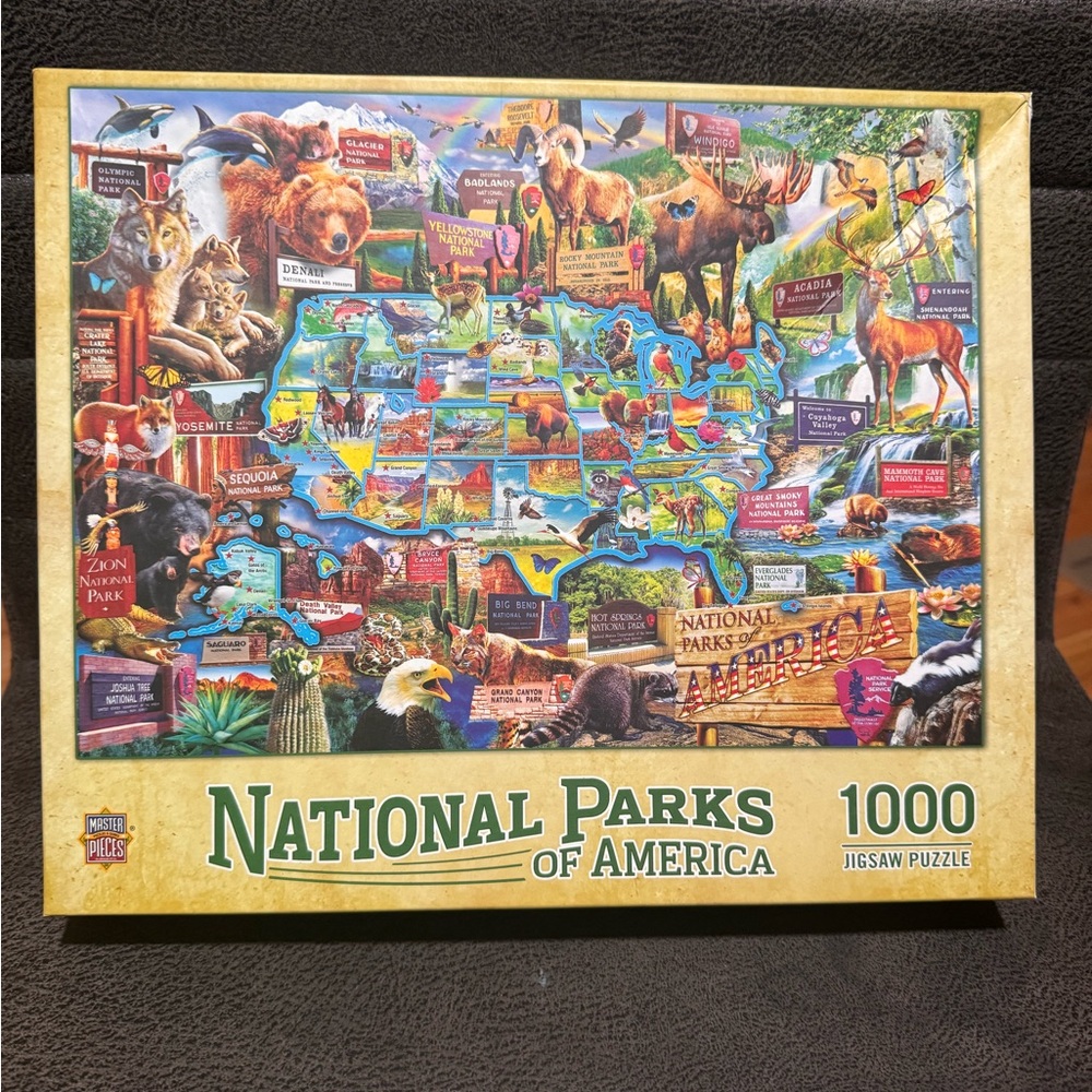 National Parks of America Jigsaw Puzzle